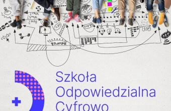 Szkoła odpowiedzialna cyfrowo. Logo fundacji. 