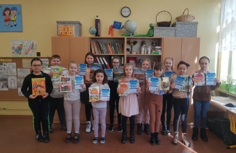 Laureaci  i wyroznienia w konkursie -Zima nie jest zla