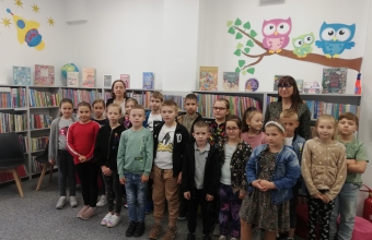 Klasa IIa w bibliotece 2