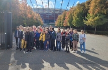 7.Stadion Narodowy, uczniowie klasy 5a i 5b- wycieczka Warszawa