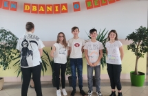 16.Uczniowie podczas Swiatowego Dnia rzucania Palenia