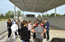 Wiata do przechowywania pozostalosci stalych