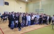 9.Uczniowie sp Malanow, Milaczew, Dziadowice  podczas spotkania profilaktycznego Nie zmarnuj swojego zycia.