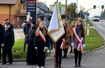 szkolny poczet sztandarowy