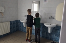 1.Uczniowie klasy 4a podczas lekcji otwartej