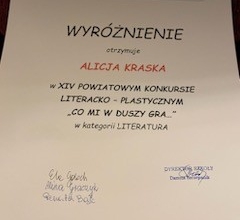 Dyplom laureata