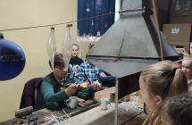Fabryka Ozdob Choinkowych Bolglass w Gnieznie klasy 3a i 3 B.