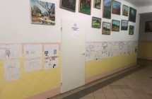 plakaty o tematyce DBI przygotowane przez uczniow