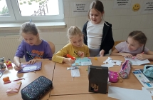 Prace plastyczne na swietlicy