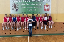 szkolna reprezentacja z opiekunem