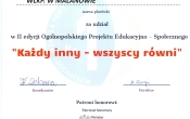 CERTYFIKAT ii EDYCJA