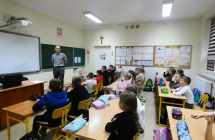 uczniowie podczas realizacji programu Cukierki klasy 1-3 (1)