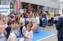 Uczniowie podczas heppeningu (6)