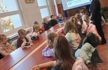 Klasa II a w RBS w Malanowie- sala konferencyjna