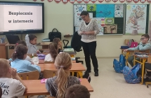 Dzieci w klasie 2 podczas warsztatow