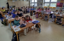 wizyta szesciolatkow na lekcji pokazowej w klasie 1c (2)