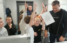 Klasa II a w wydziale kryminalnym