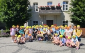 Wycieczka pierwszakow do Poznania- koziolki