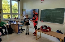 ratownik medyczny w klasie 2c